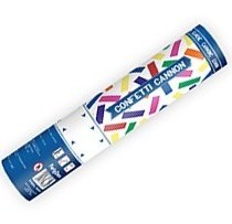 Bunte Karneval Konfetti Kanone 20cm