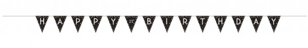 Golden Age Birthday Wimpelkette 4m