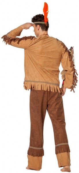 Itza Indianer Kostüm Mit Fransen In Braun 2