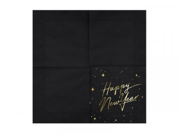 20 Royal New Year Servietten 33 x 33cm 8