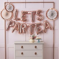 Birthday Teaparty Ballongirlande 2m