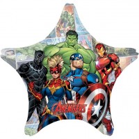 XXL Avengers Team Sternen Folienballon 71cm