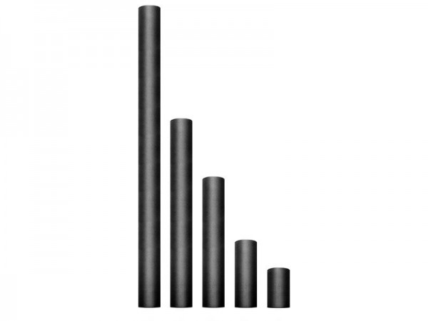Schwarze Tüll Fläche 9 x 0,3m 3