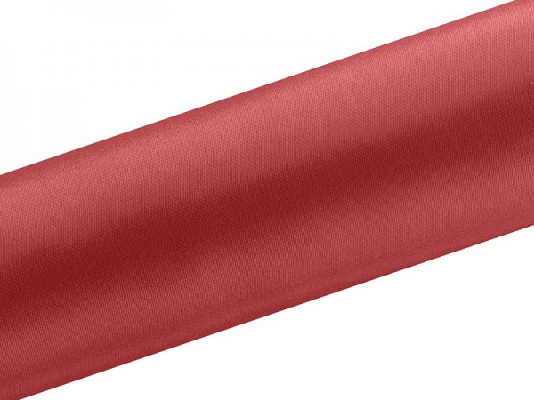 Satin Stoff Eloise rot 9m x 16cm