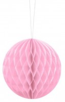 Wabenball Lumina hellrosa 10cm
