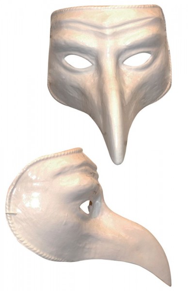 Furchterregende Weiße Schnabelmaske