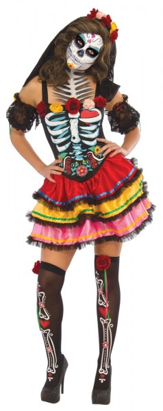Miss Muertos Damenkostüm