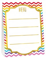 Vorschau: Buntes Buffet Deko Set Lets eat
