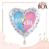 Vorschau: Balloha Geschenkbox DIY Gender Party XL