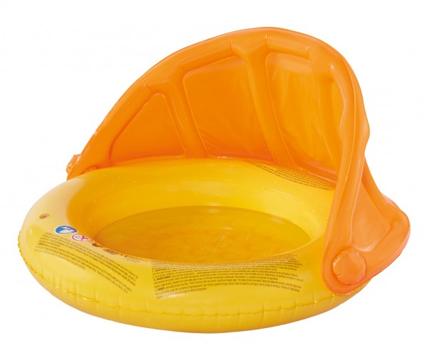 Babypool mit Sonnendach 85 x 54cm 3