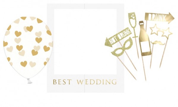 Foto Booth Set Best Wedding 3