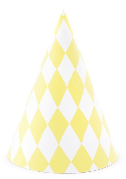 6 Candy Party Hüte 10cm 6