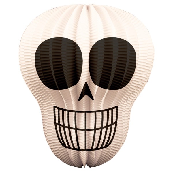 Totenkopf Laterne Partybone 25cm