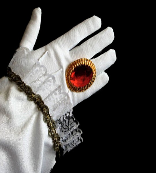 Victorian Ring Mit Edelstein