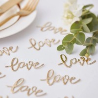 Goldene Wedding Streudeko Love 14g