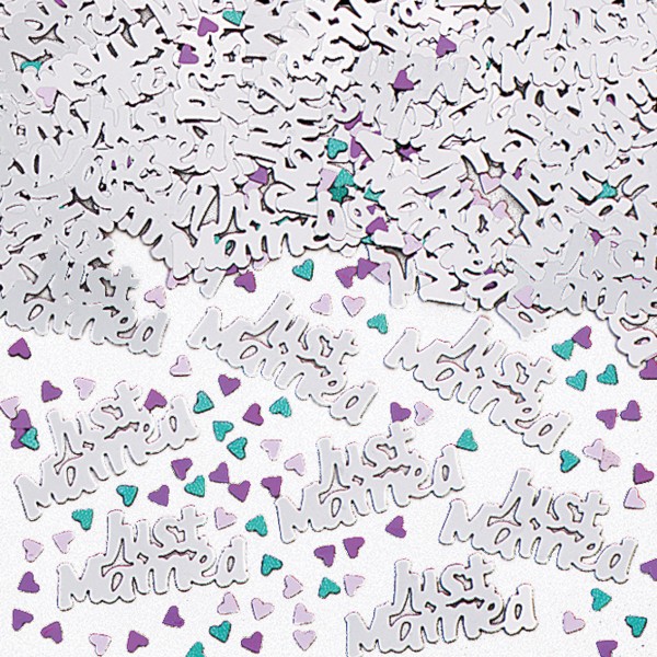 Just Married Streudeko Silber Metallic 14g
