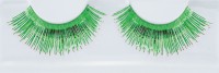 Grüne Wimpern Metalloptic