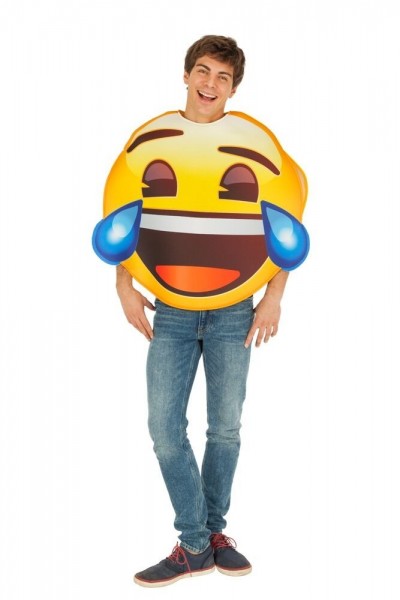 Lachender Emoji Kostüm Unisex
