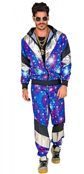 Space Disco 80er Jahre Trainingsanzug unisex 4