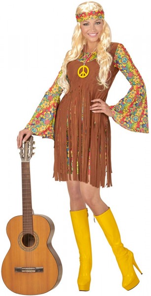 Flower Power Kandra Damenkostüm