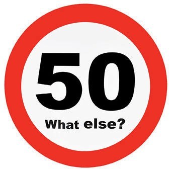 Geburtstagsschild 50 Jahre
