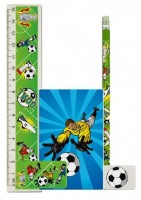 Fußball Pokalspiel Schreibset 5-teilig