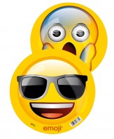 Vorschau: Emoji Ball Cool & Besorgt 23cm