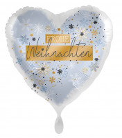 Verschneite Weihnachten Folienballon 45cm
