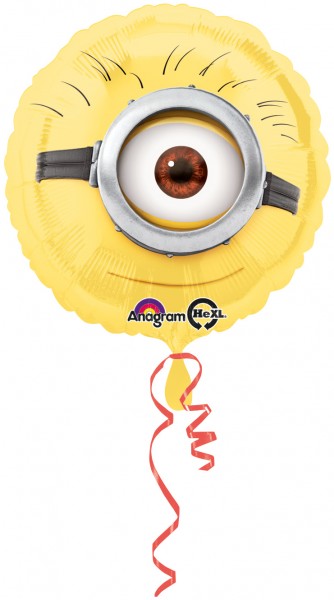 Runder Minions Folienballon