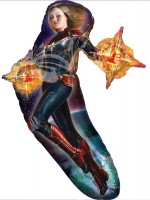 Captain Marvel Folienballon 68 x 93cm