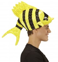 Vorschau: Gelb-Schwarze Tropic Fish Mütze