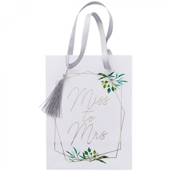 5 Floraler JGA Miss to Mrs Geschenktüten