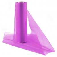 Violetter Organza Stoff Judy 25m x 29cm