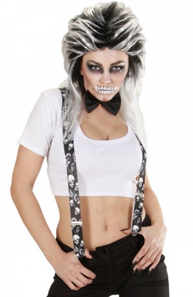 Grusel Totenkopf Hosenträger