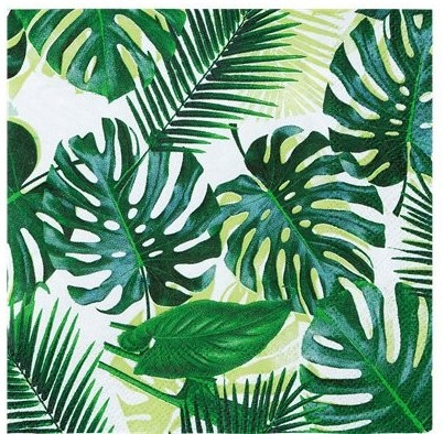 20 Tropical Party Servietten 25 x 25cm