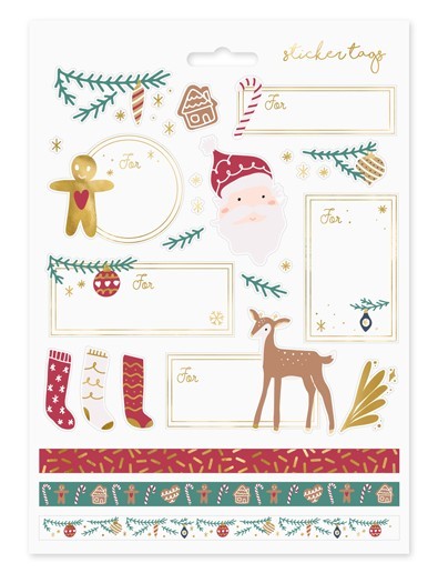 Christmas Forest Stickerbogen