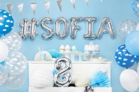 Folienballon I silber 35cm