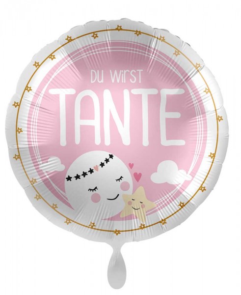 Du wirst Tante Folienballon 45cm