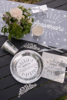 Vorschau: 10 Silberne Anniversaire Étoile Becher 270ml
