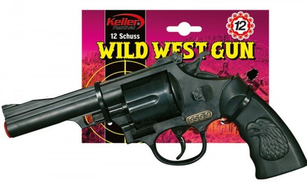 Plastikpistole Wild Western 12 Schuss