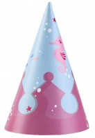 8 Partyhüte Sei eine Meerjungfrau