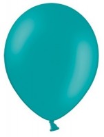 10 Partystar Luftballons türkis 27cm