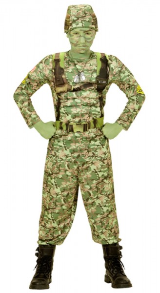 Militär Soldat Lucas Kinderkostüm 2