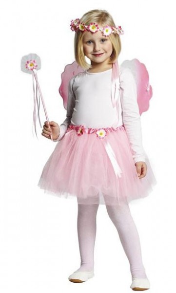 Pinkes Blumenfee Set