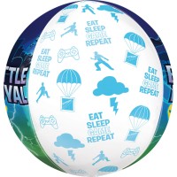 Battle Royal Birthday Orbz Ballon 38 x 40cm