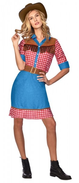 Cowgirl Alexa Damenkostüm