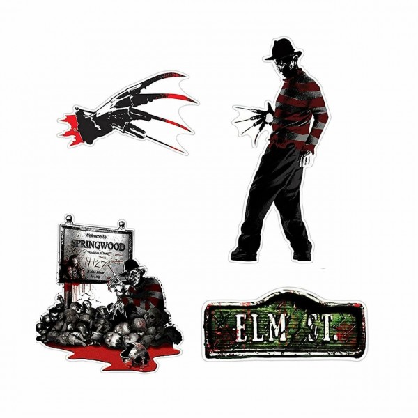 12 Horrorfilm Pappausschnitte
