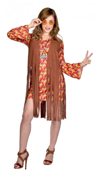 Hippie Girl Fransenkostüm