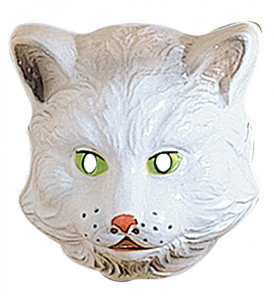 Katzenmaske Weißer Tiger Für Kinder