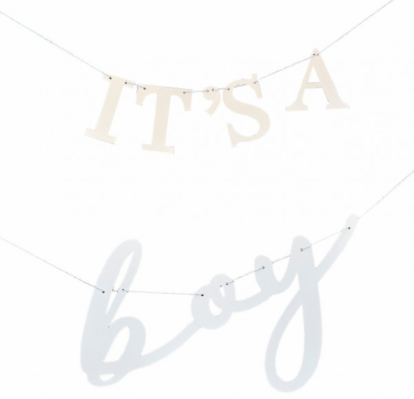 Sweet little boy Babyparty Girlande